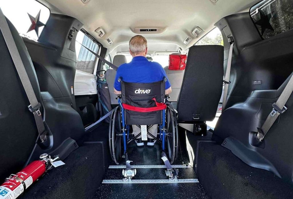 Lone Star wheelchair-accessible transportation vehicle